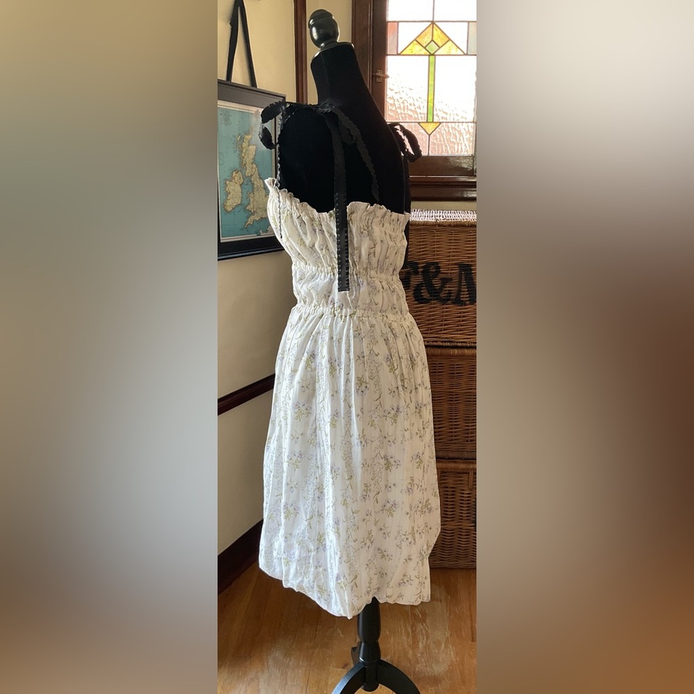 Brock Collection x H&M White Floral Dress - Picture 5 of 16